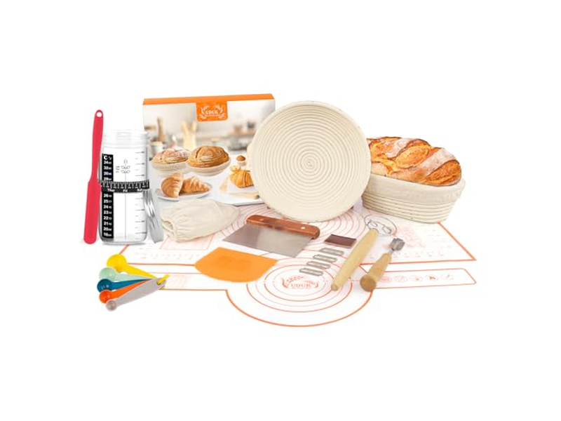 Cesta de Banetón Reforzada con Acero Comercial con Núcleo de Ratán