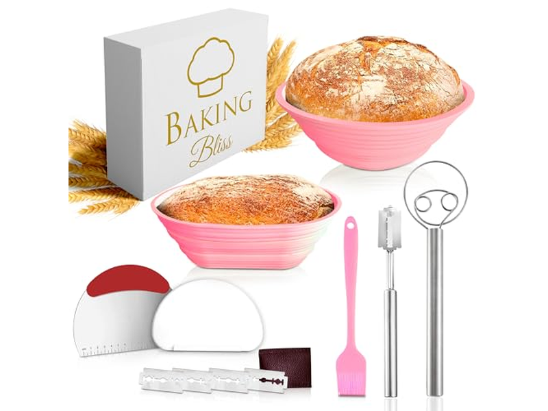 Preparando un Banetón Bits de Panadería Masa Madre Sin Pan Perfecto Profesional