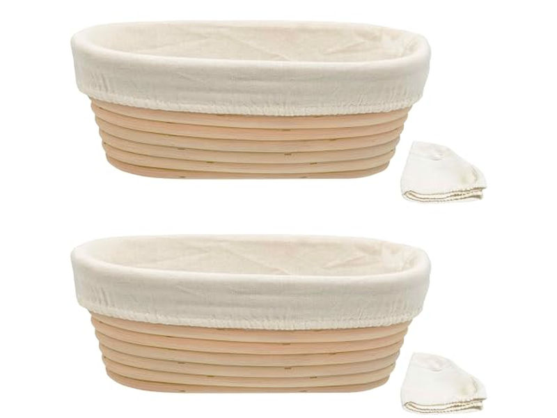 Juego de Cestas de Fermentación para Panaderos Caseros Pan de Masa Madre Venta al Por Mayor