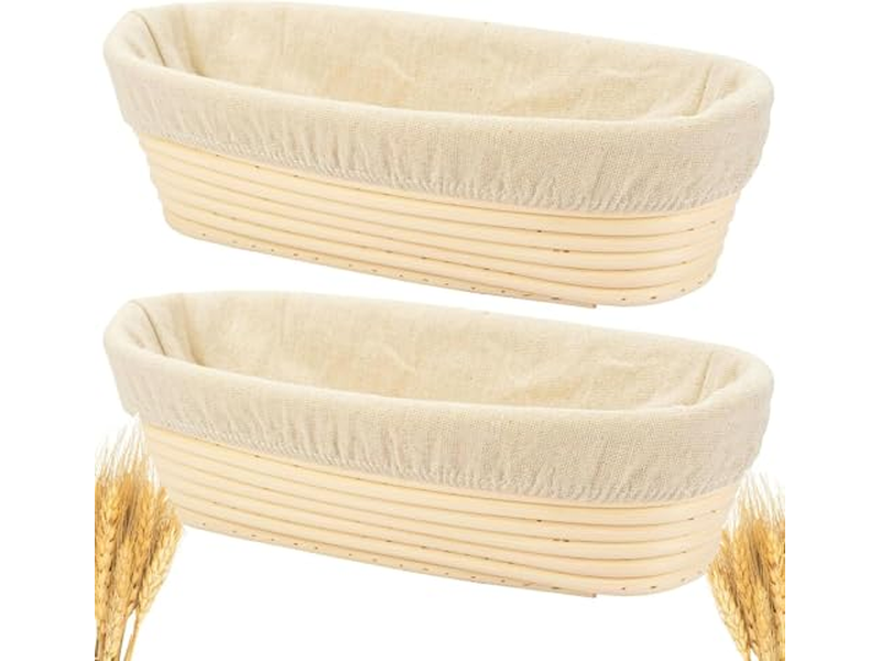 Cestas de Fermentación para Masa Madre Cesta de Fermentación Banetón Ovalada