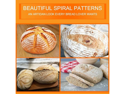 Banetón Oval de 1Kg 9 Pulgadas Kit de Panificación de Tamaño Grande Personalizado Rectángulo de Ratán