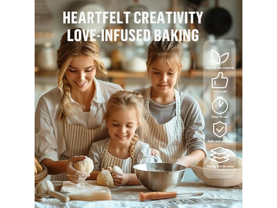 Cesta de Prueba de Pan Banetón Kit de Inicio de Masa Madre de Ratán Redondo