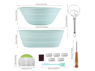 Couche de Lino para Panadero de Alta Resistencia para Cestas de Fermentación de 4 Pulgadas