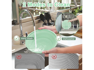 Cesta de Fermentación de Pan de Ratán de Indonesia Juego Redondo de 9 Pulgadas al Por Mayor