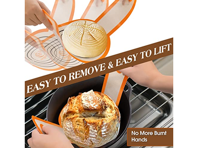 Juego de Forro de Banetón Ovalado Profesional con Marco de Ratán Premium