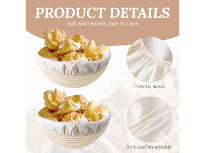 Cestas de Plástico para Fermentar la Masa Cesta de Pan de Masa Madre