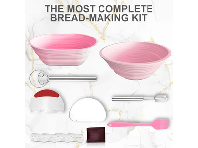 Preparando un Banetón Bits de Panadería Masa Madre Sin Pan Perfecto Profesional