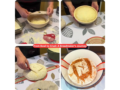 Juego de Cestas de Fermentación de 2 Redondas y Ovaladas 3 Piezas Banetón de Pan 5 Piezas Venta Caliente