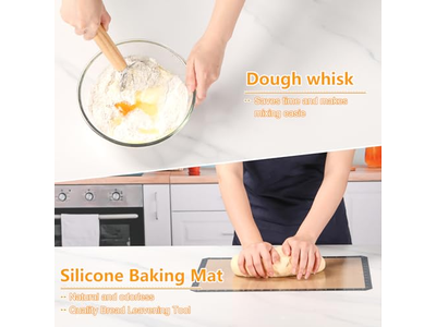 Tazón de Fermentación Cesta Banetón en Forma de Corazón Pan Redondo Elevador Casero