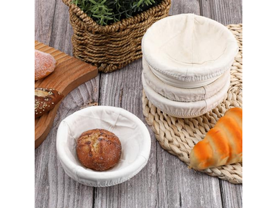 Cesta de Fermentación para Pan de Horno Cestas Metálicas para Pan de Yute Grande