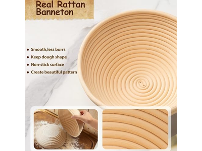 Fermentación de Masa Madre sin Cesta Pan un Regalo de Decoración de Pasteles